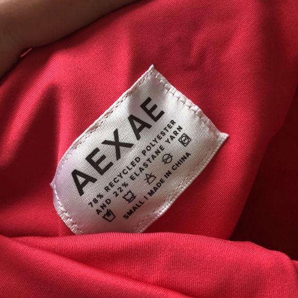 AEXAE Twist One Piece Swimsuit NWT - Picture 9 of 10